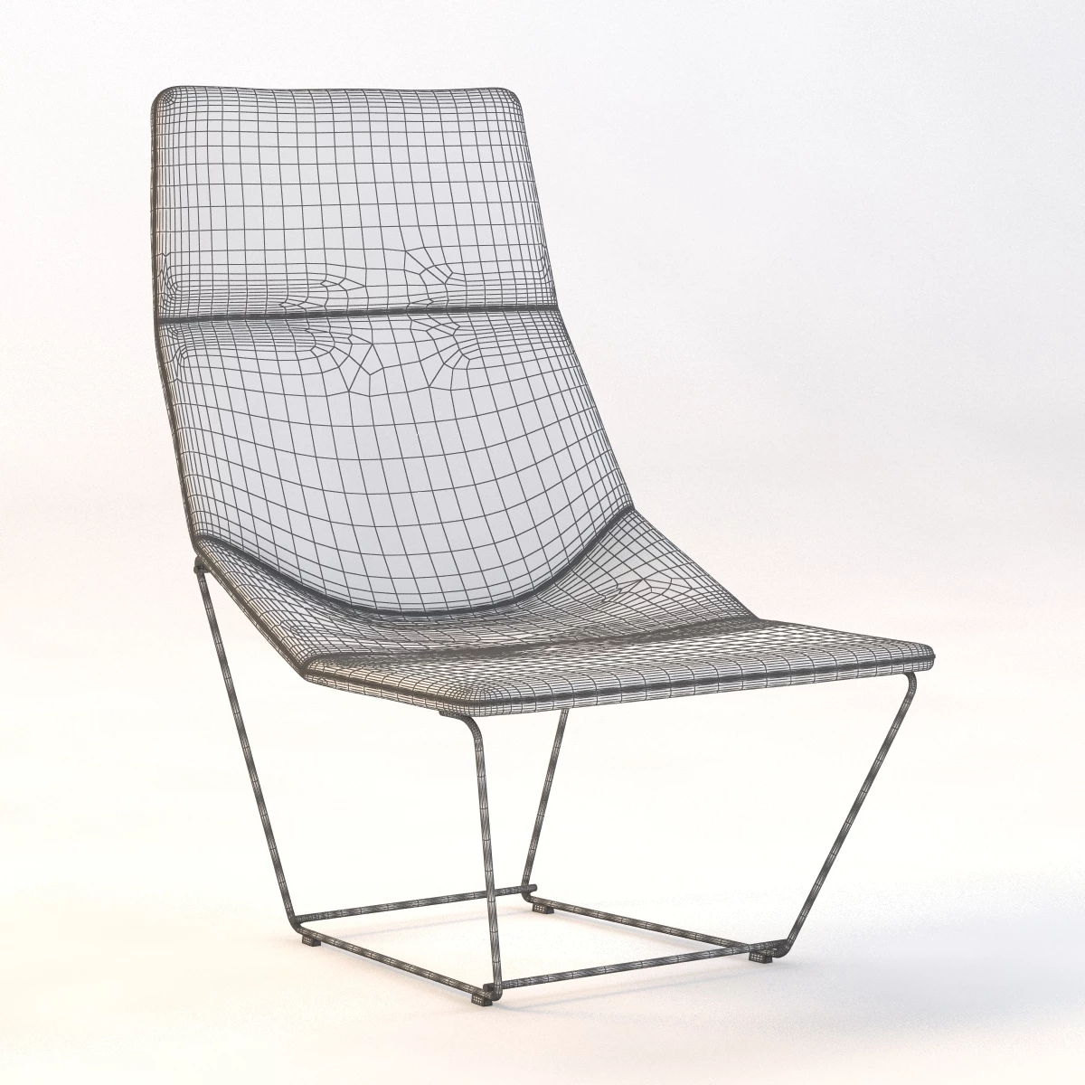 Ace Classic Lounge Chair 3D Model_03