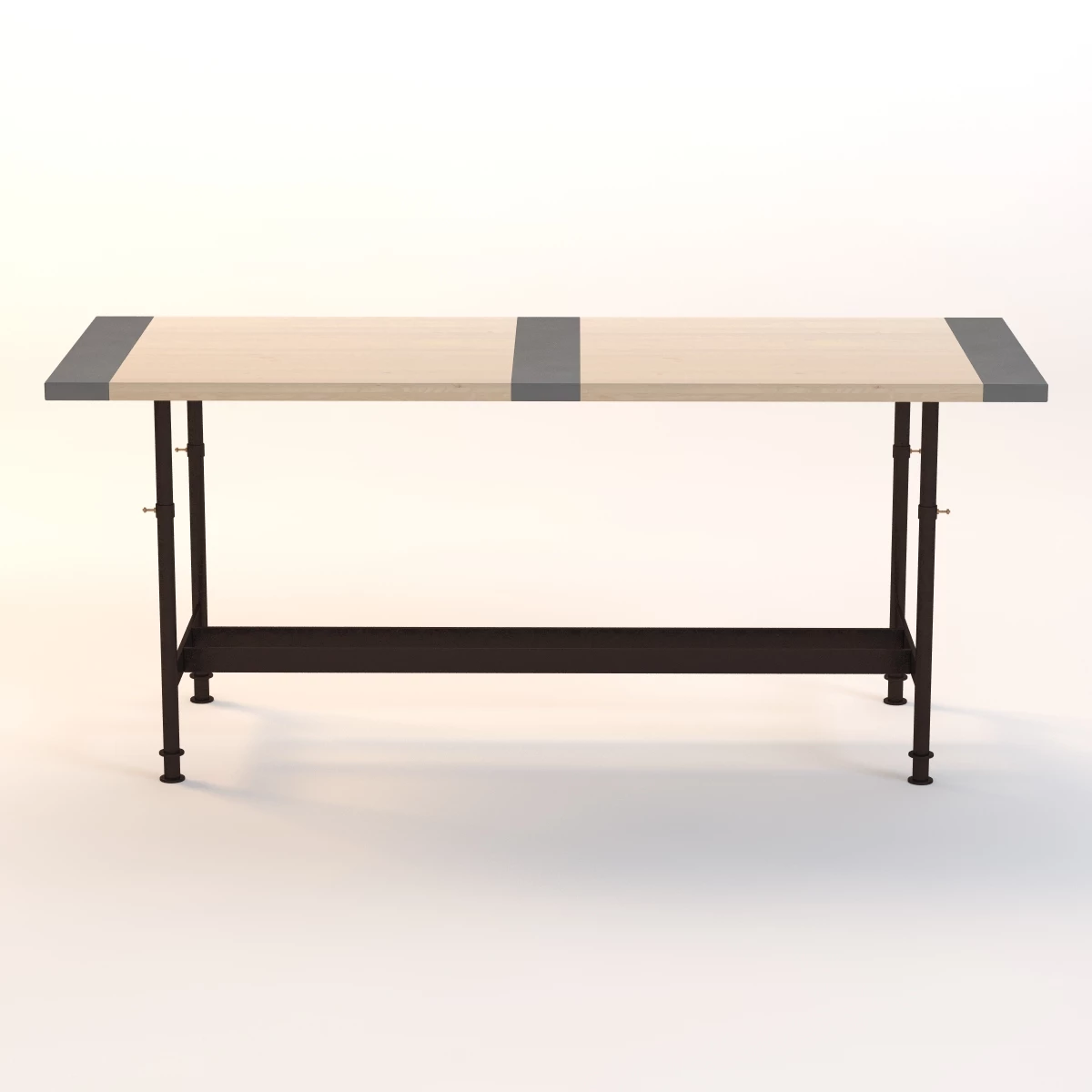 Adjustable Breadboard Table 3D Model_010