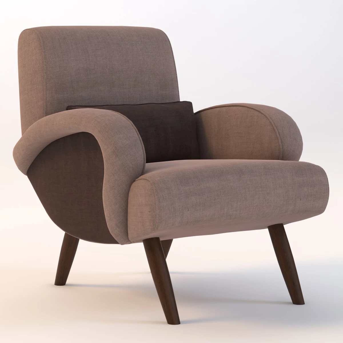 Arteriors Trilby Chair 3D Model_01