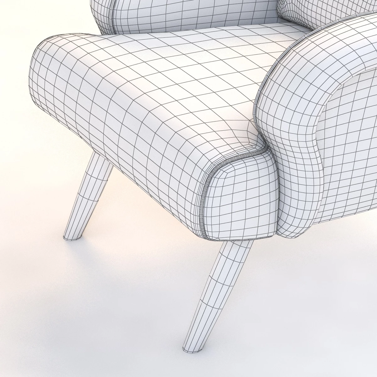 Arteriors Trilby Chair 3D Model_011