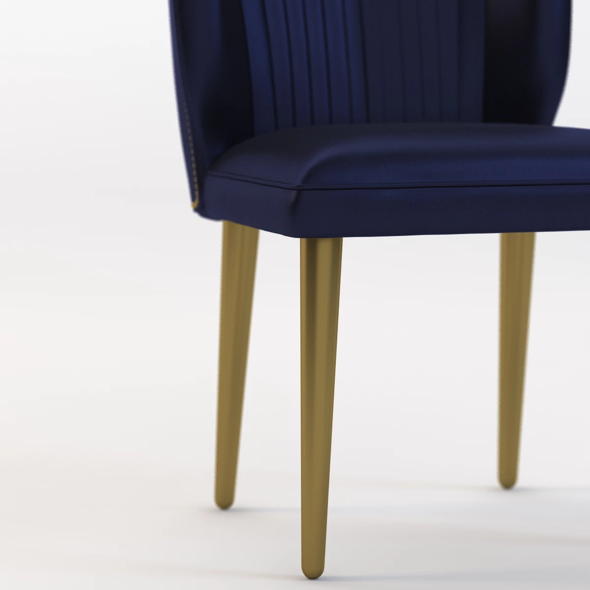 Bakairi Dining Chair by Brabbu 3D Model_06