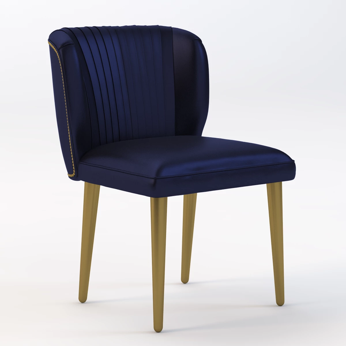 Bakairi Dining Chair by Brabbu 3D Model_01