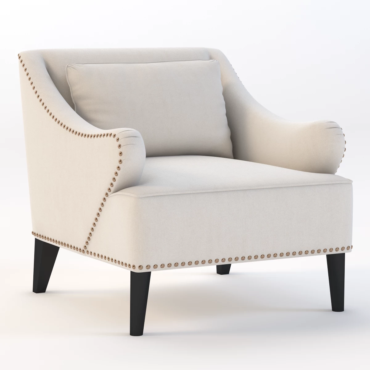 Baker Avenue Chair 3D Model_01