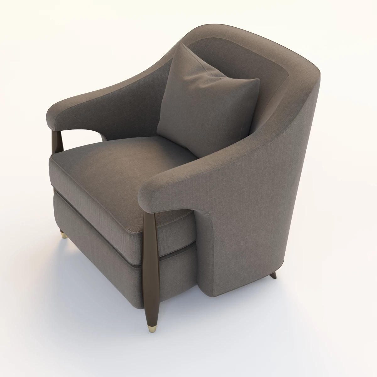 Baker Hermano Chair 3D Model_05