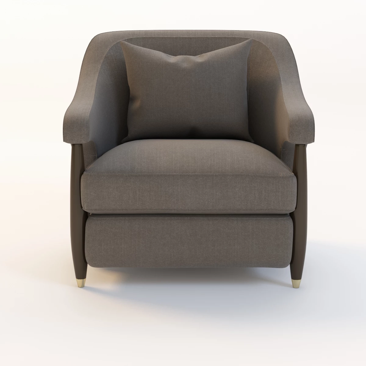 Baker Hermano Chair 3D Model_01