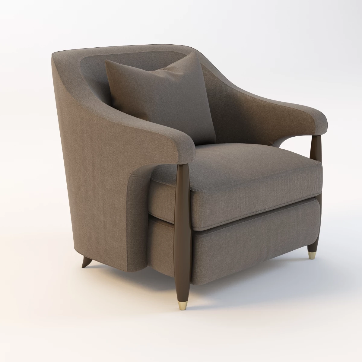 Baker Hermano Chair 3D Model_011
