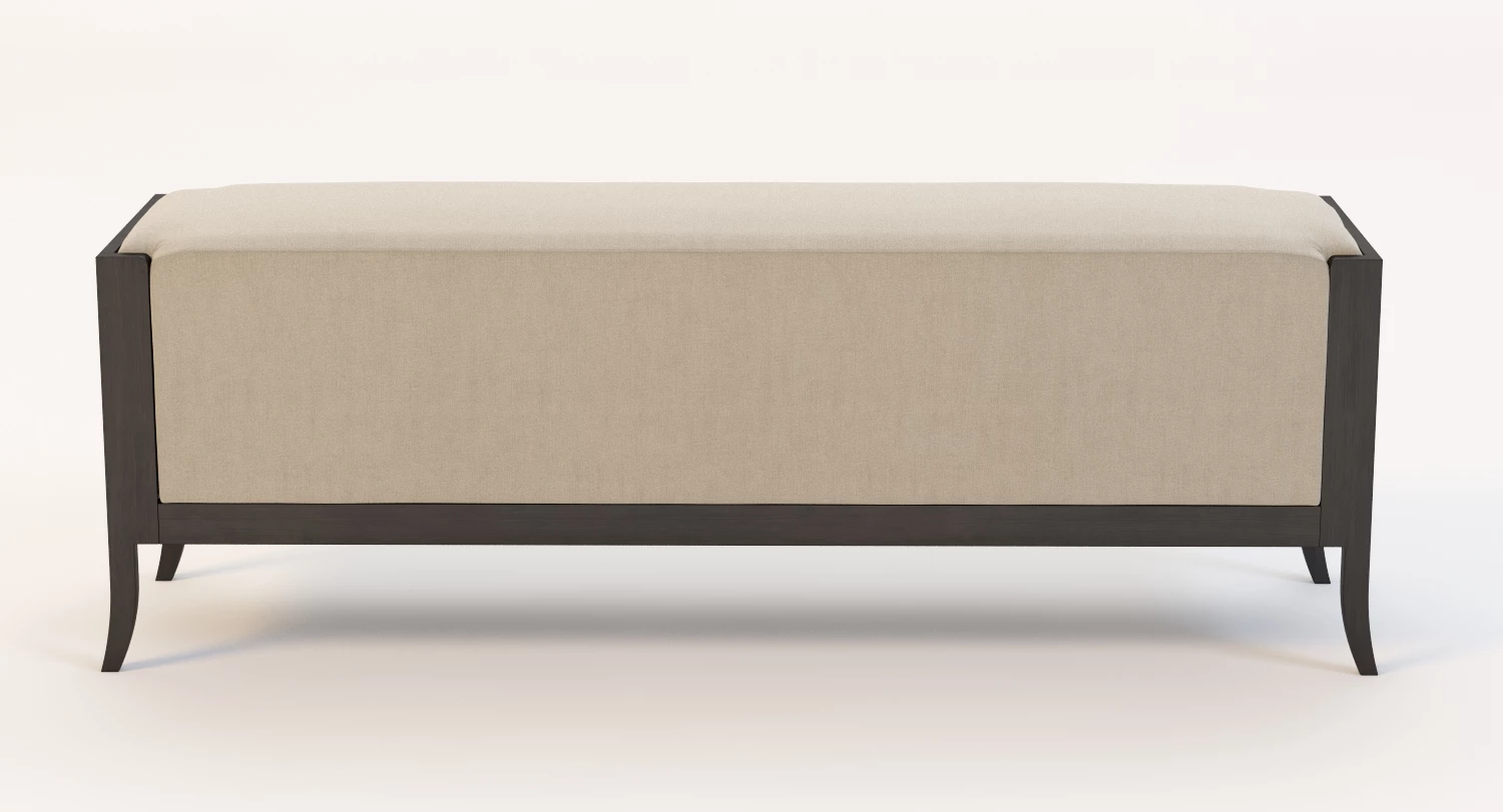 Bernhardt Haven Bench 3D Model_01