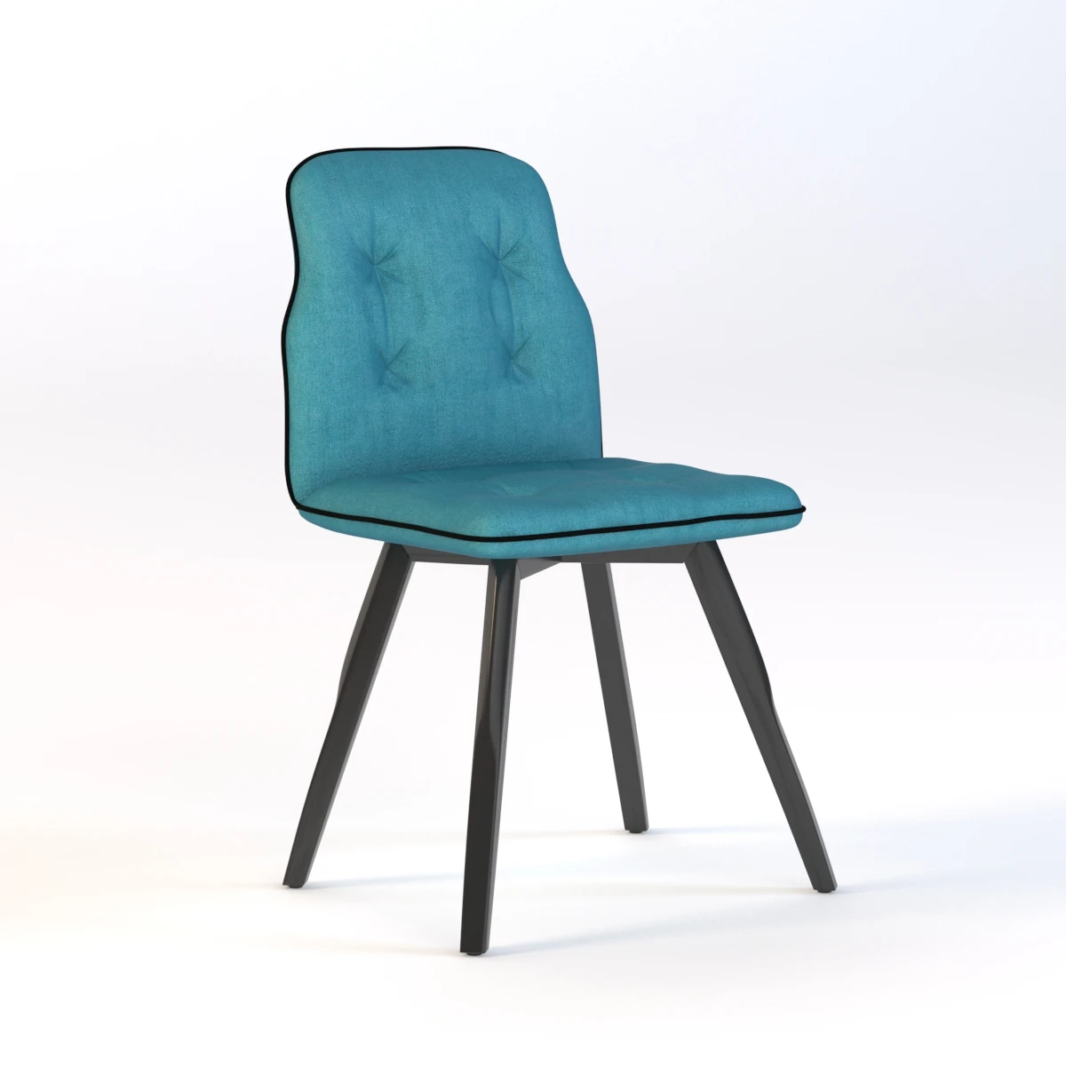 BETIB S Upholstered Chair 3D Model_01