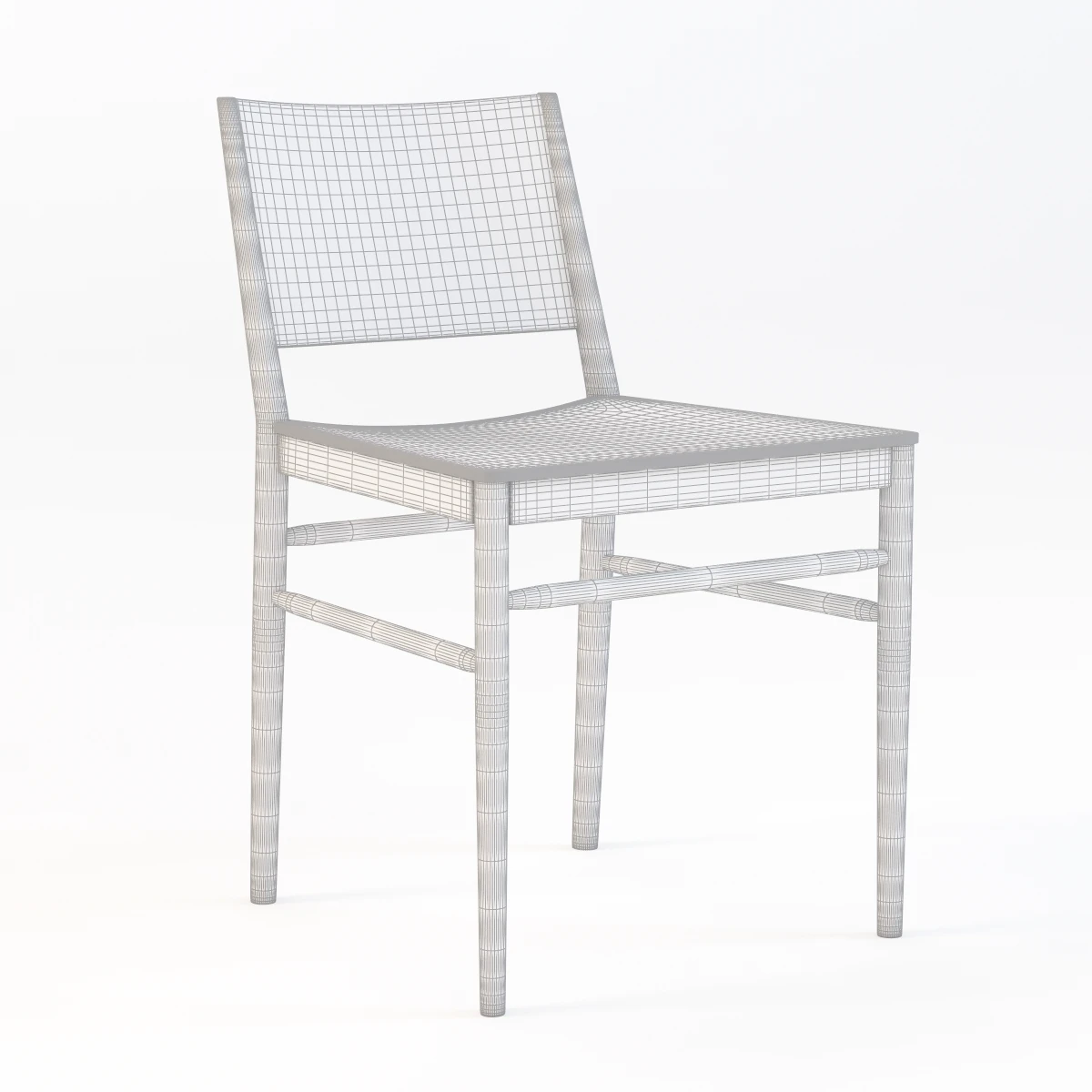 Billiani Tracy Dining Chair 3D Model_08