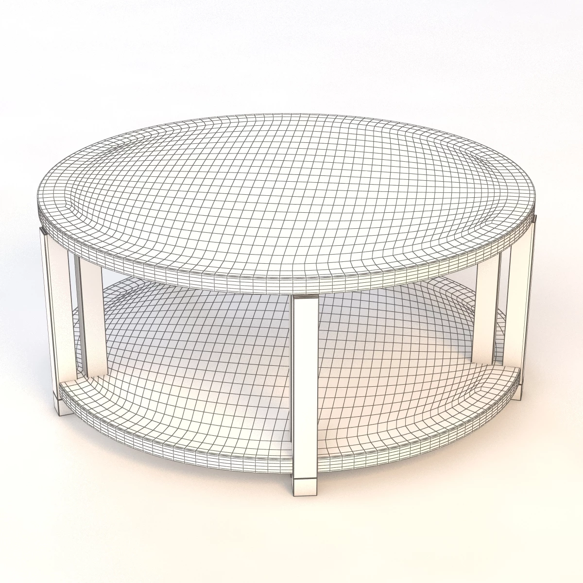 Bolier Atelier Round Cocktail Table 113002 3D Model_07