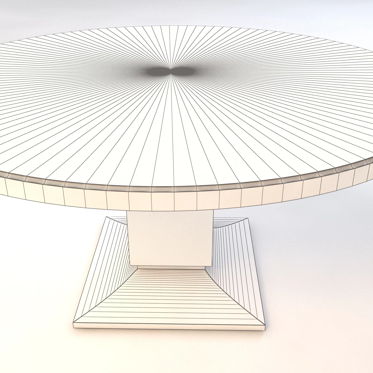 Bolier Atelier Round Dining Table 115002 3D Model_05
