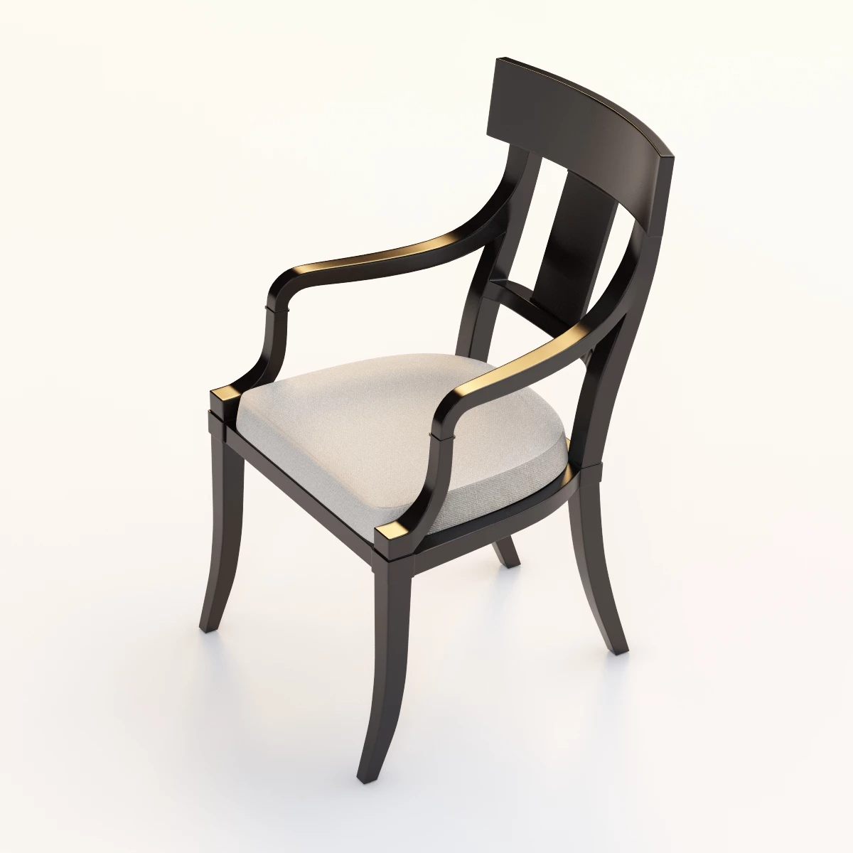 Bolier Classic Arm Chair 90009 3D Model_08