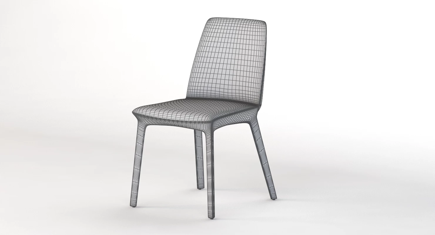 Bonaldo Flute Chair 3D Model_010