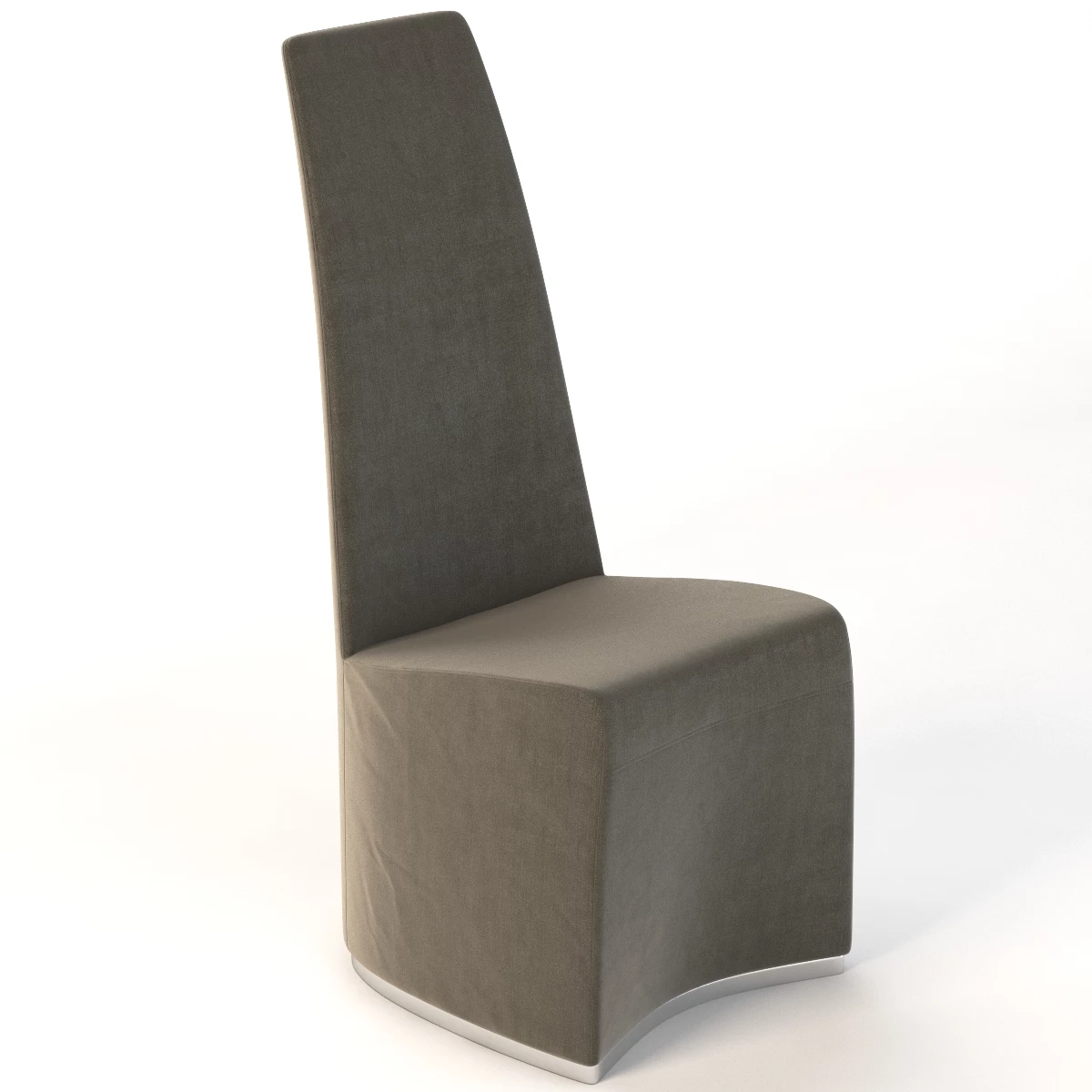 Bonaldo Gloria High Back Dining Chair 3D Model_01