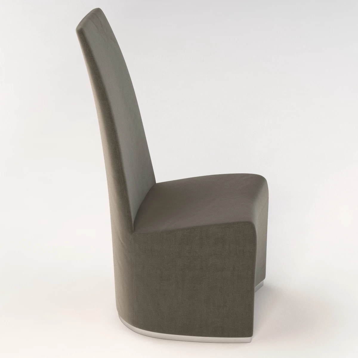 Bonaldo Gloria High Back Dining Chair 3D Model_04