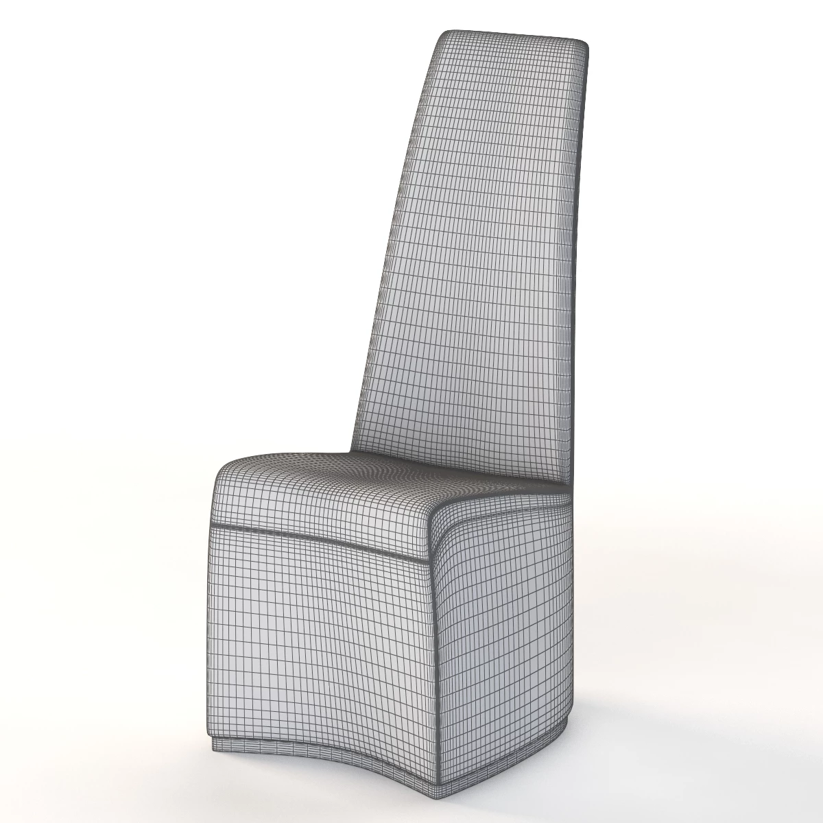 Bonaldo Gloria High Back Dining Chair 3D Model_011