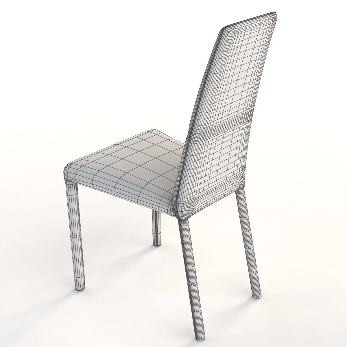 Bonaldo Lyu Chair 3D Model_015