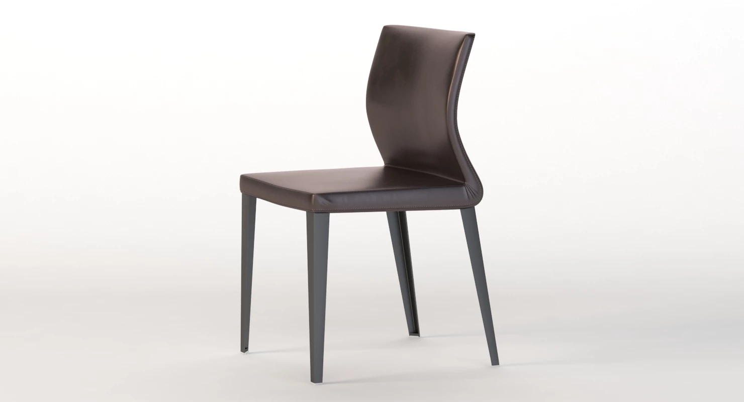 Bonaldo Razor Dining Chair 3D Model_012