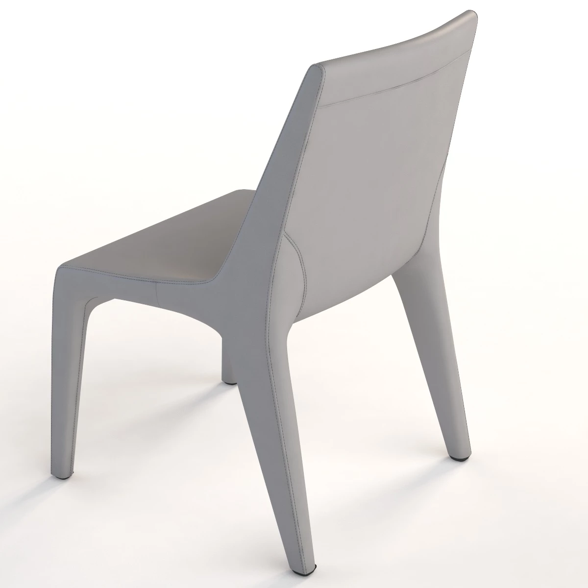 Bonaldo Tip Toe Dining Chair By Mauro Lipparini 3D Model_03