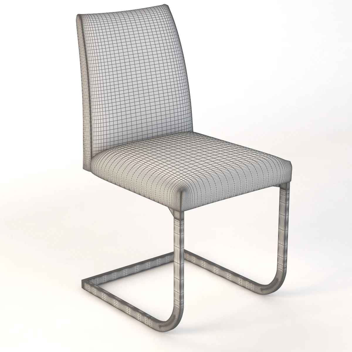 Bontempi Casa Hisa Upholstered Dining Chair 3D Model_018