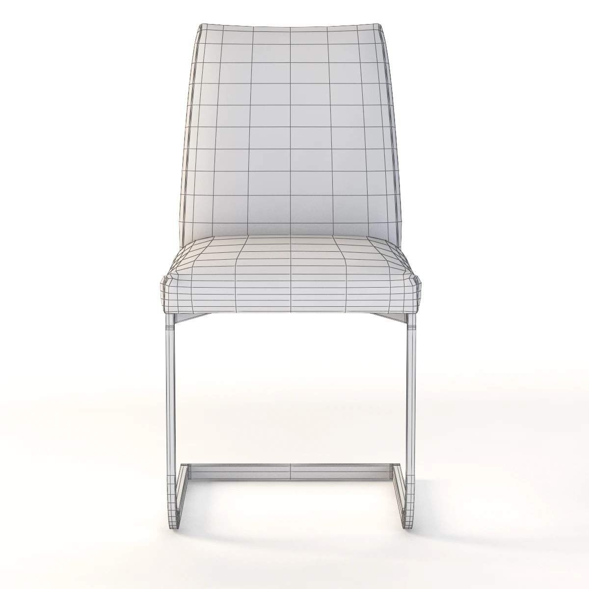 Bontempi Casa Hisa Upholstered Dining Chair 3D Model_013