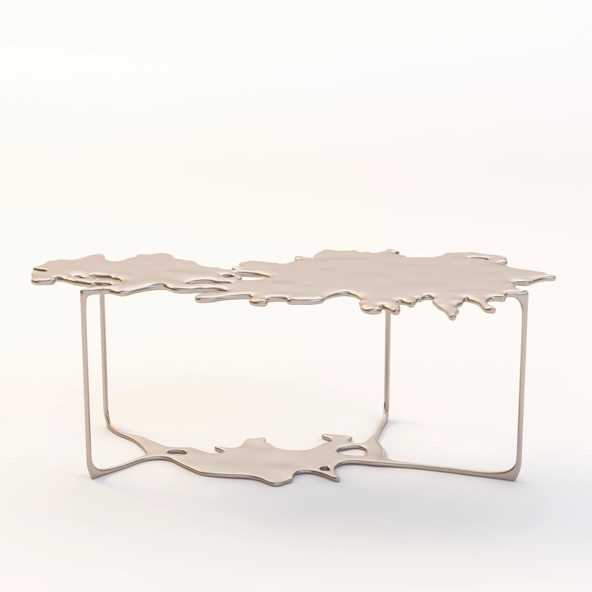 Bronze Puddle Cocktail Table 3D Model_010