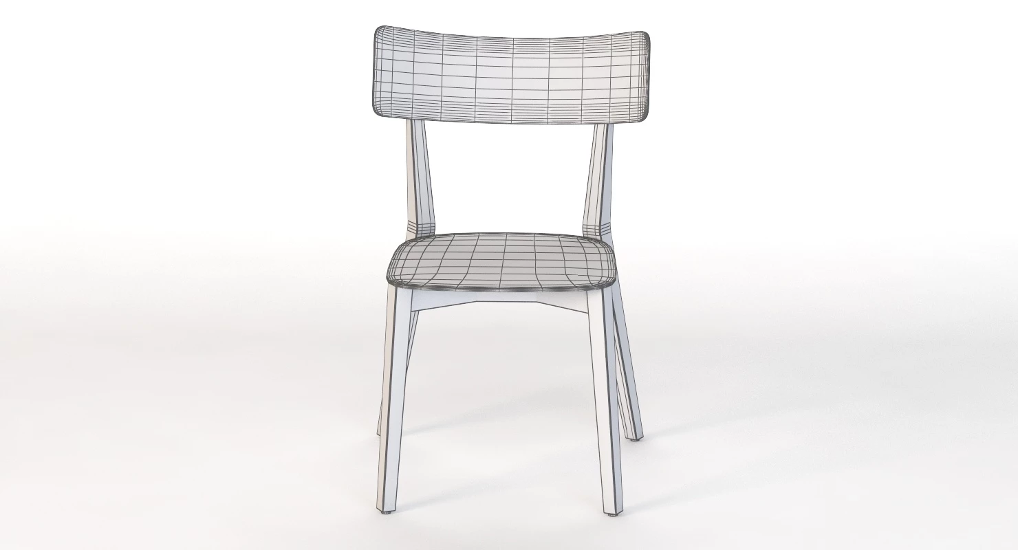 Brunner Due Wooden Chair By Wolfgang C R Mezger 3D Model_013