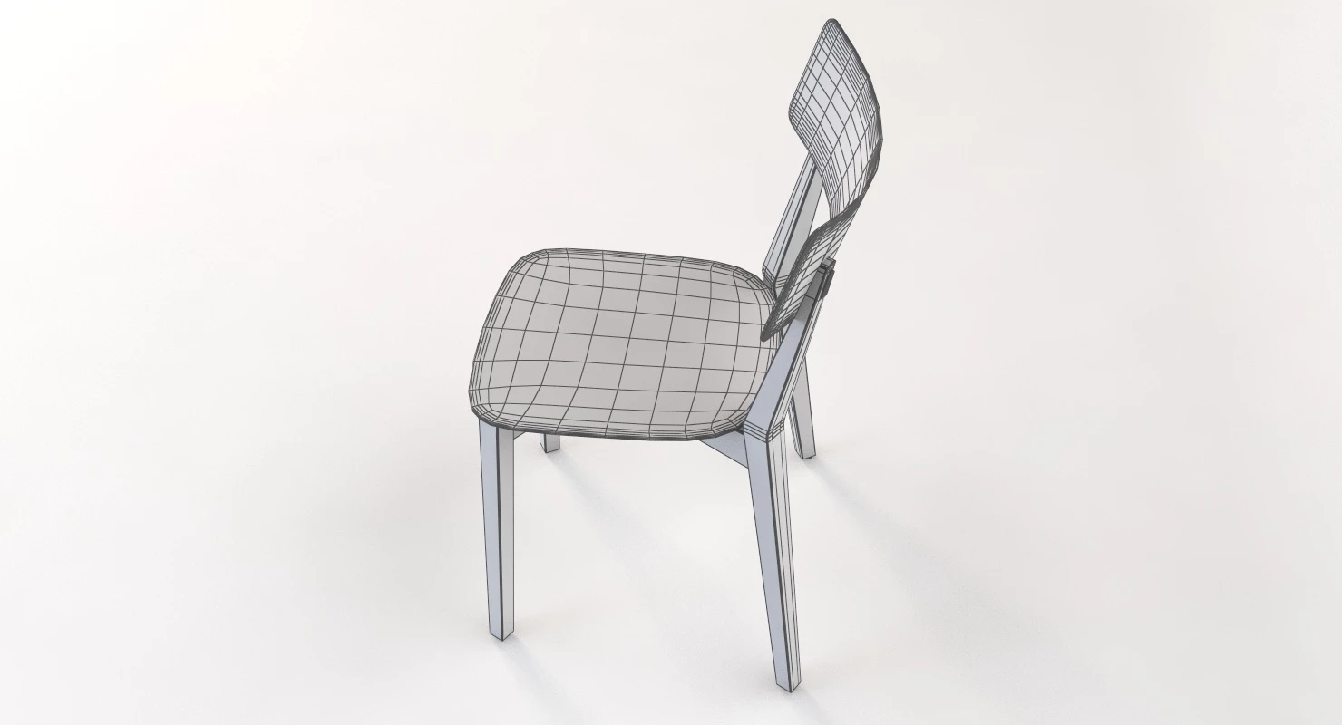 Brunner Due Wooden Chair By Wolfgang C R Mezger 3D Model_014