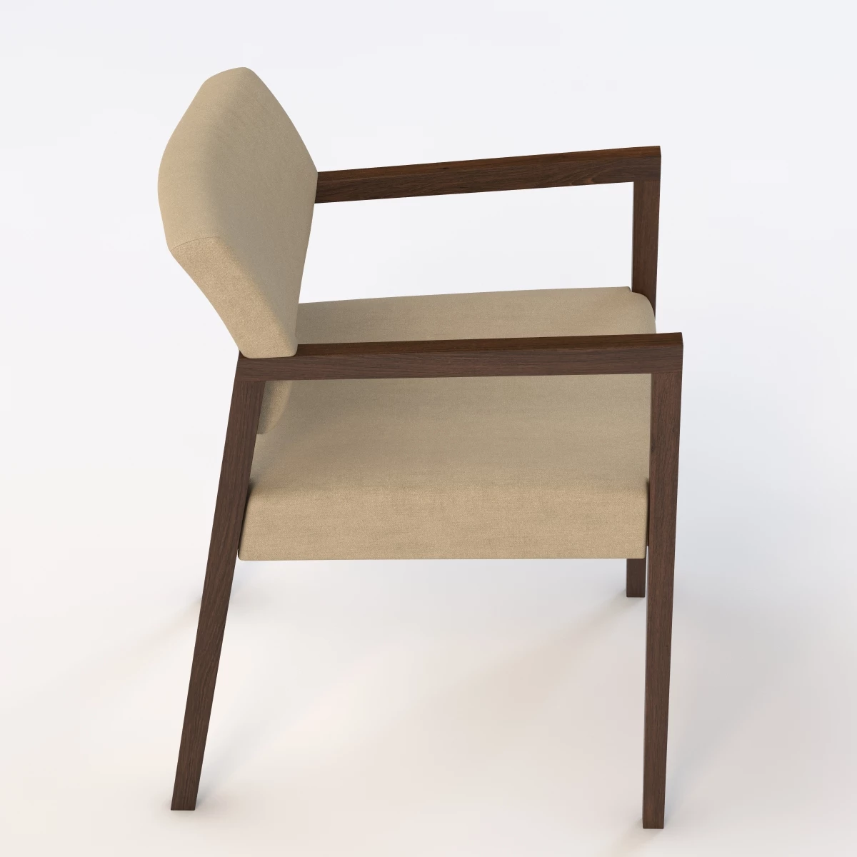 Camille Chair by Gunlocke 3D Model_04