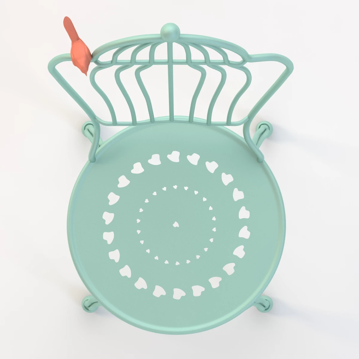 Canary Garden Chair 3D Model_09