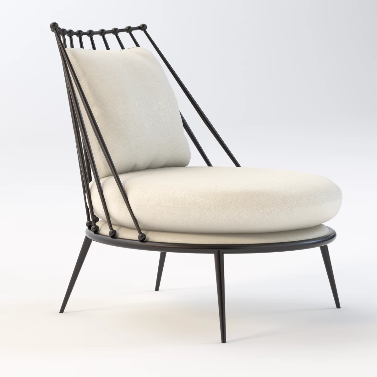 Cantori Aurora Chair 3D Model_01
