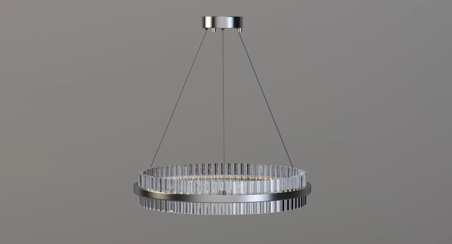 Carlyle Crystal LED Pendant Light 9j536 3D Model_04