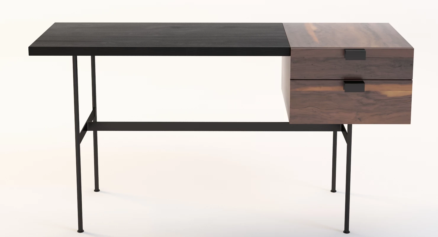 CM 141 Desk by Pierre Paulin 3D Model_011