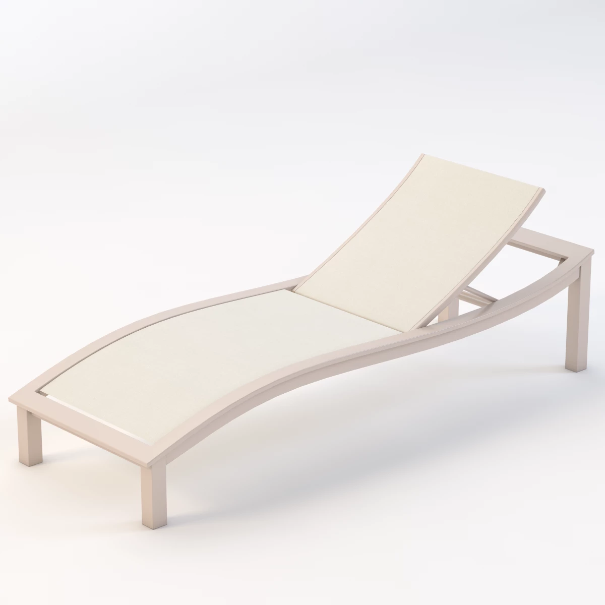 Bazza Sling Chaise Sunlounge by Telescope Casual Furniture 3D Model_01