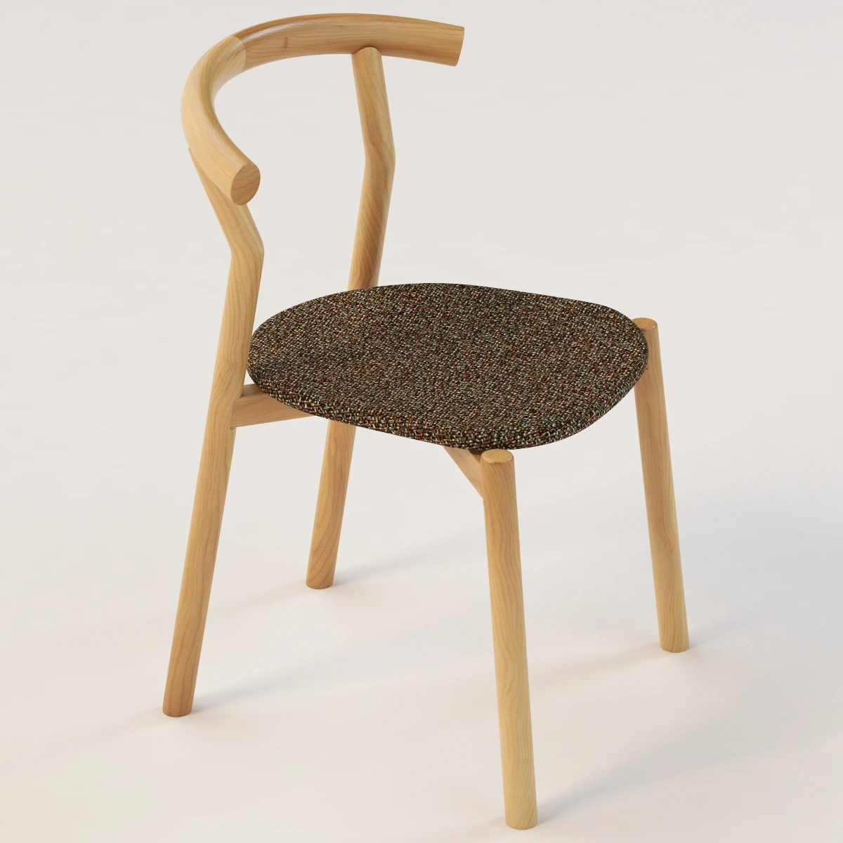 Dam Dina Ash Chair 3D Model_01