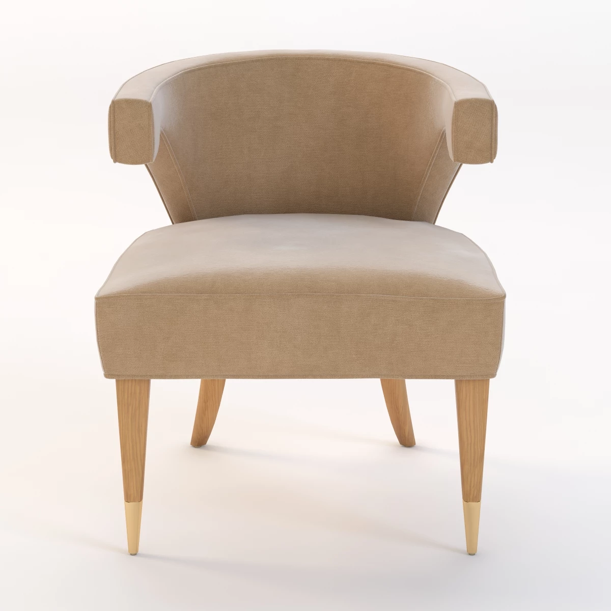 Dering Hall Athena Armchair by Kimberly Denman 3D Model_04