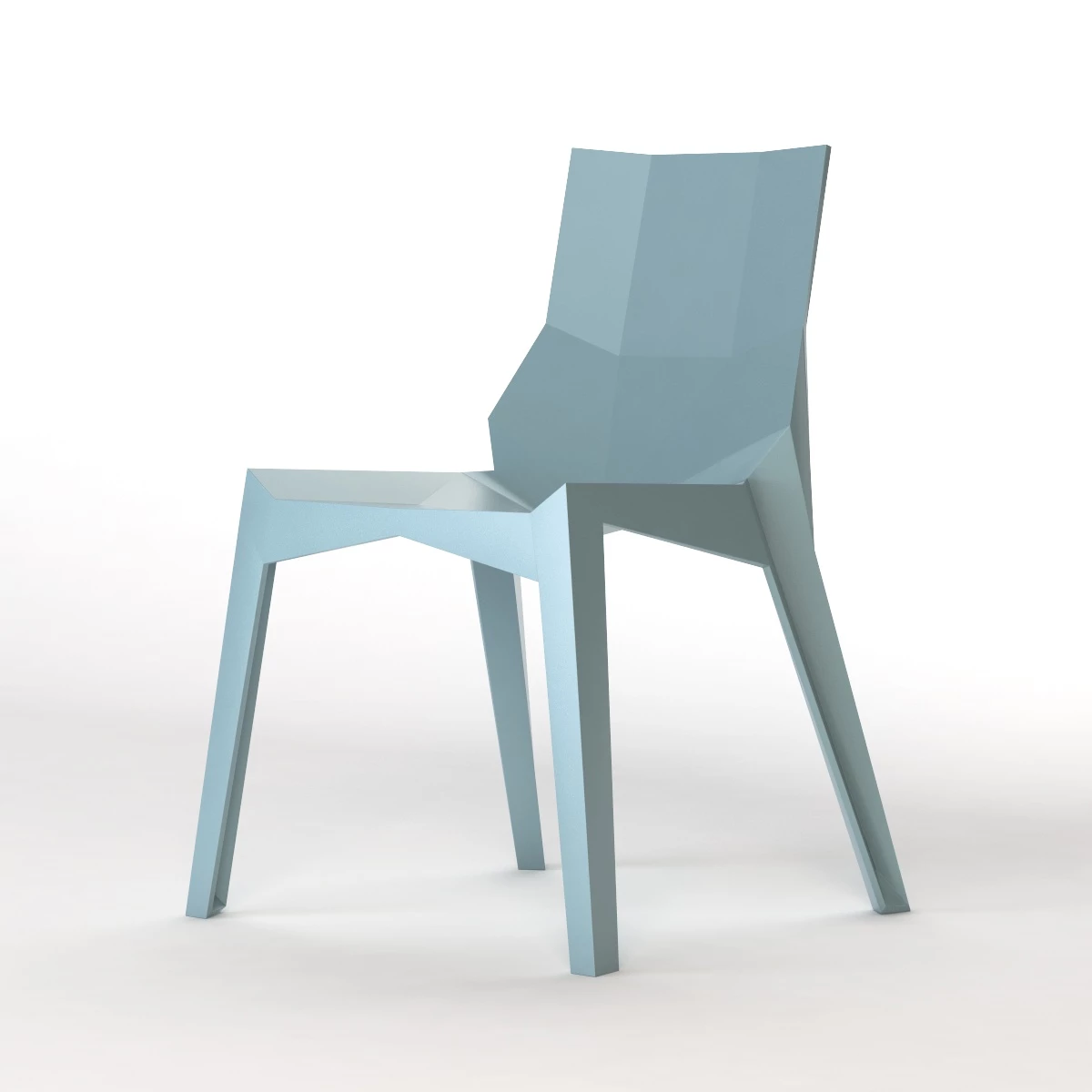 Design Depot Bonaldo Poly Super Angular Chair By Karim Rashid 3D Model_05