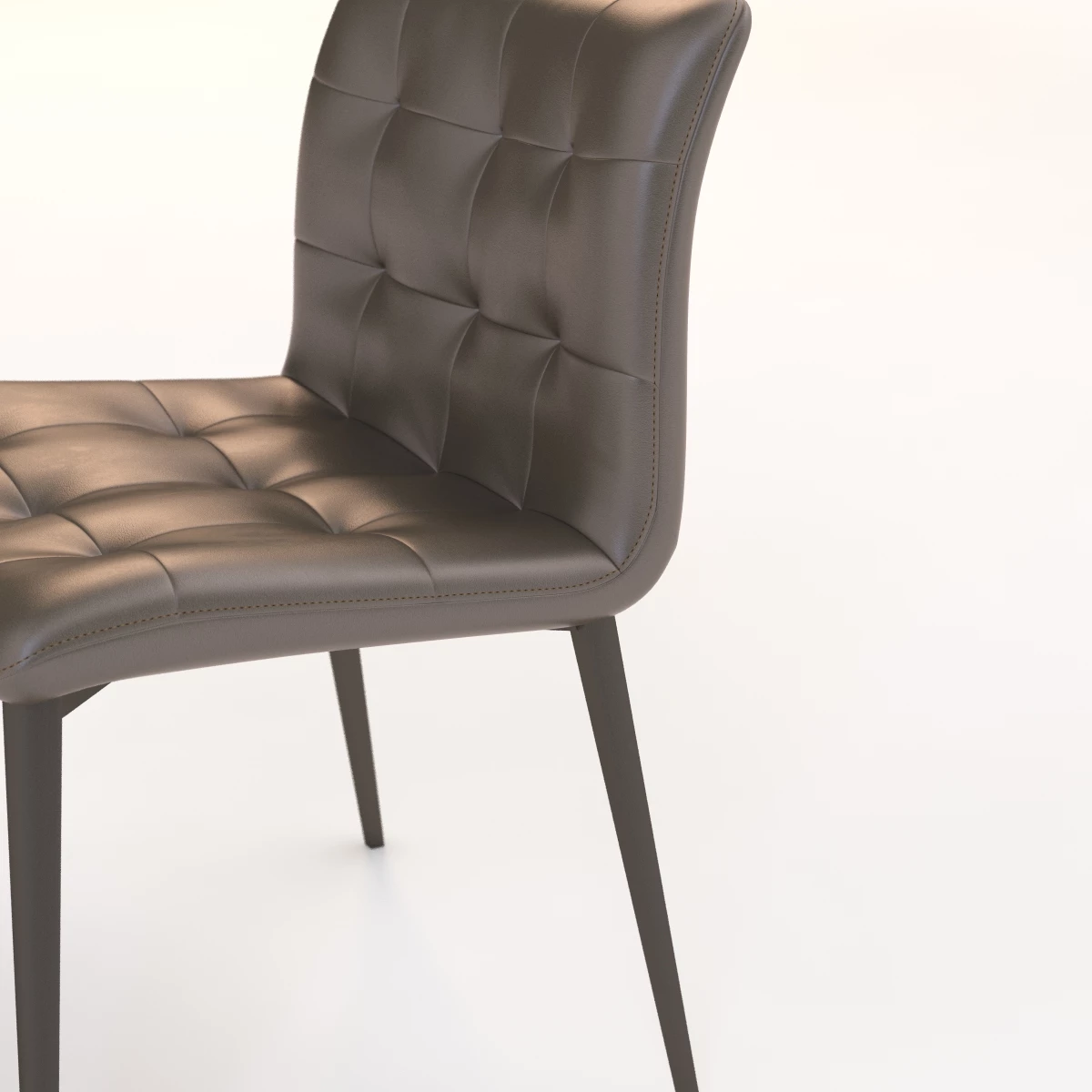 Design Depot Bontempi Casa Kuga Steel Leg Chair 3D Model_08