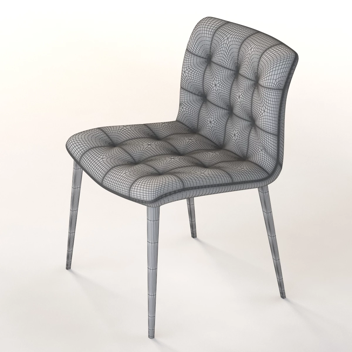 Design Depot Bontempi Casa Kuga Steel Leg Chair 3D Model_010