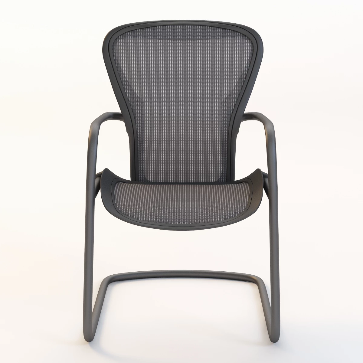 Detail Herman Miller Aeron Side Chair 3D Model_016