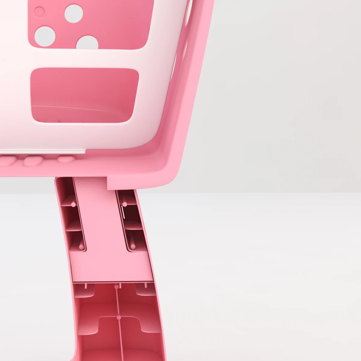 Detail Lil Shopper Cart Pink 3D Model_012
