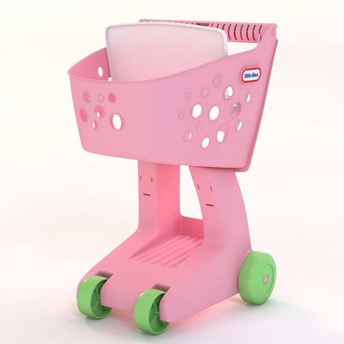 Detail Lil Shopper Cart Pink 3D Model_03