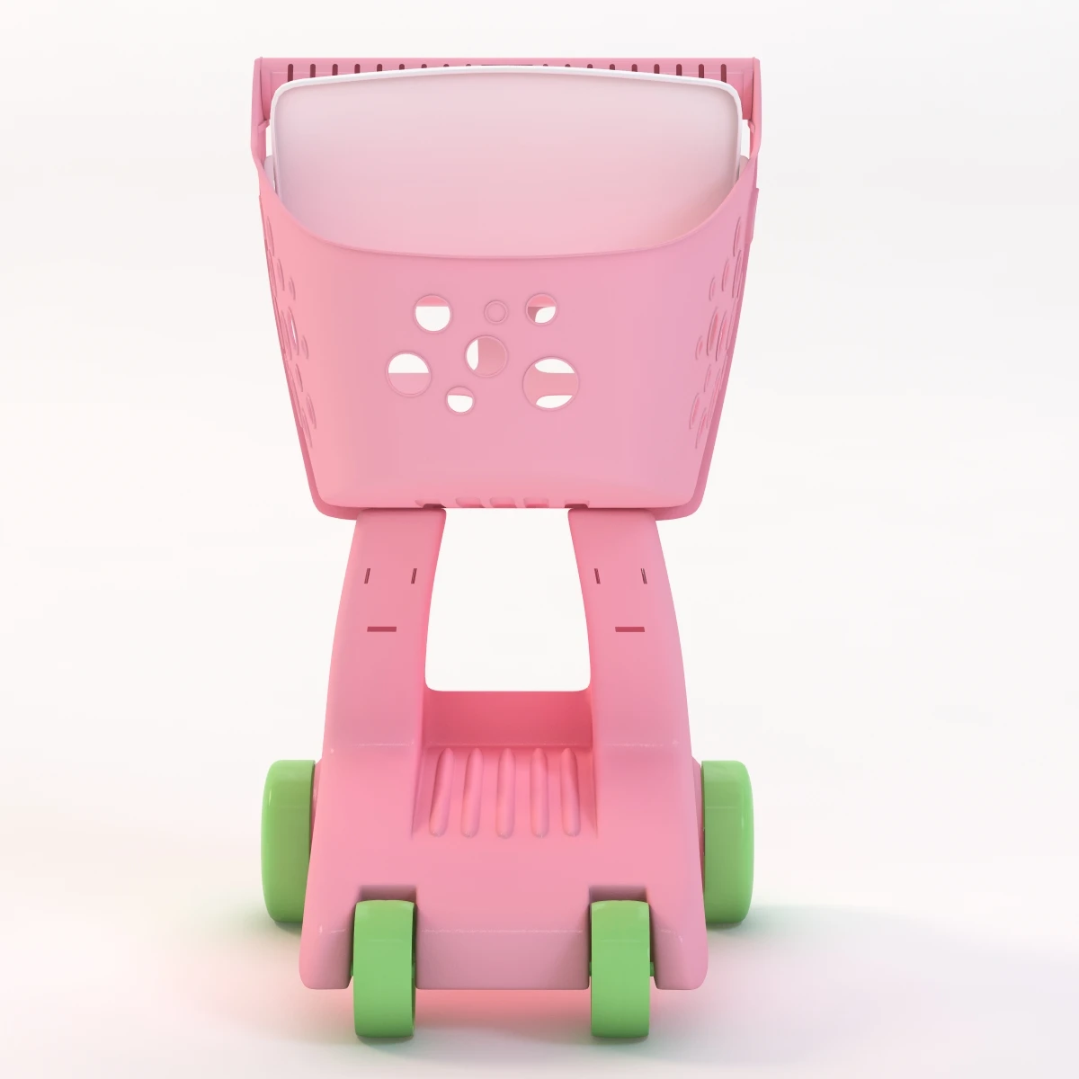 Detail Lil Shopper Cart Pink 3D Model_06