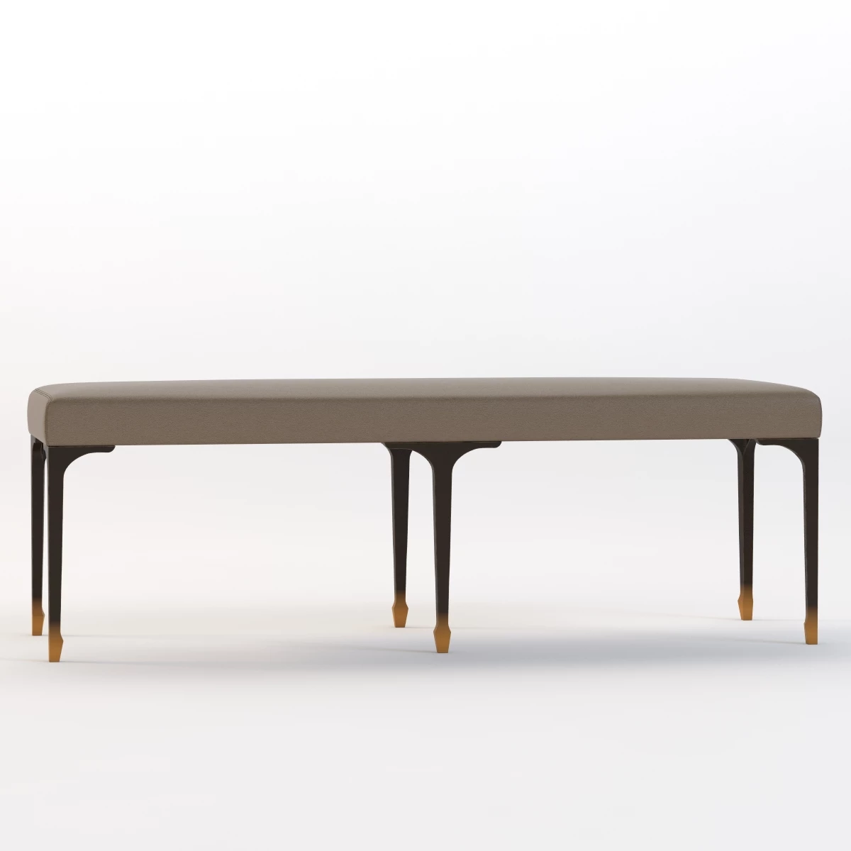 Detail Pointu Bed Bench 3D Model_07