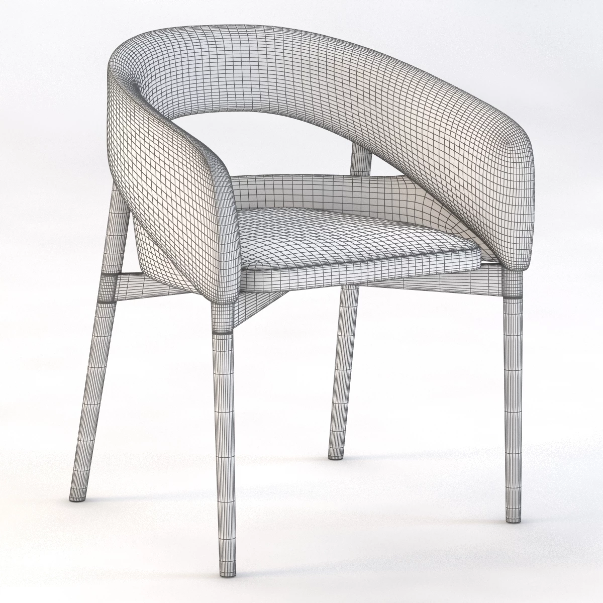 Dino Chair by Thomas Alken 3D Model_03