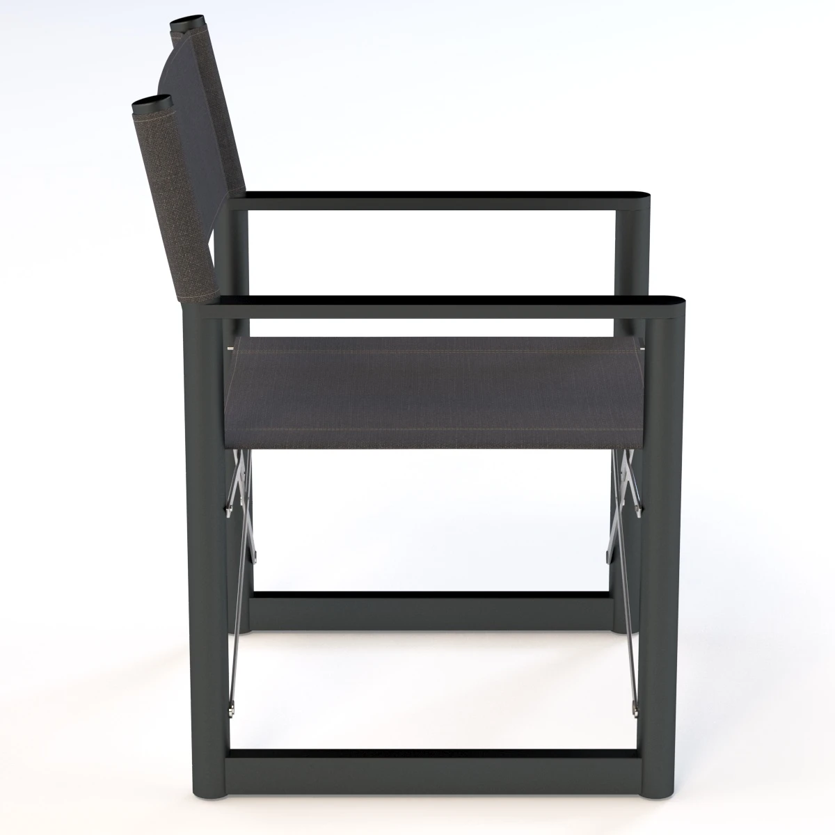 Director Outdoor Aluminum Armchair 3D Model_06