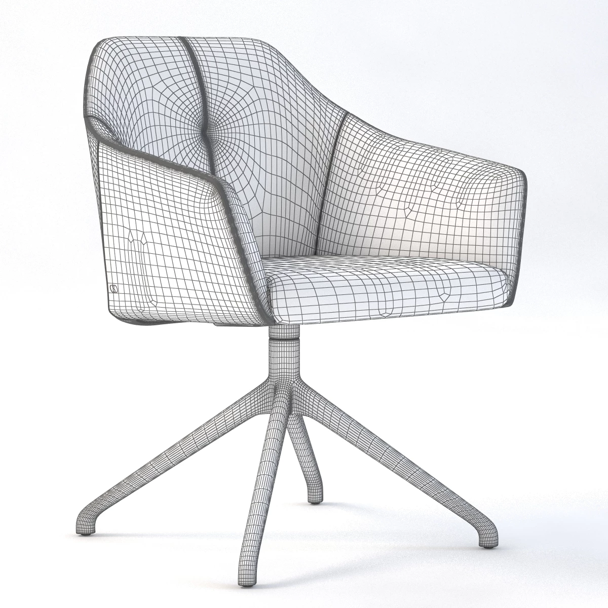 Easy Chair DS-279-201 by De Sede 3D Model_03
