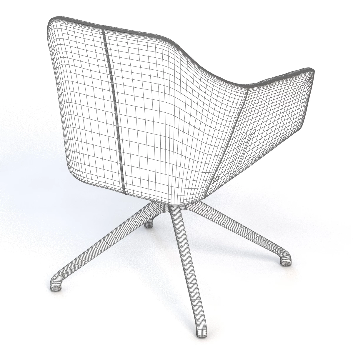 Easy Chair DS-279-201 by De Sede 3D Model_06