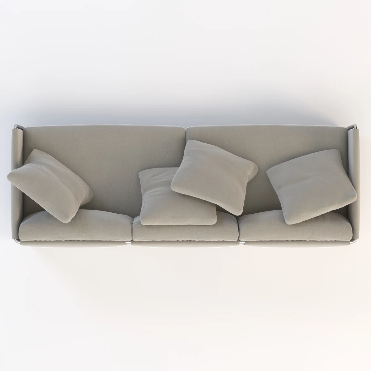 Edmond Sofa By Flexform 3D Model_011