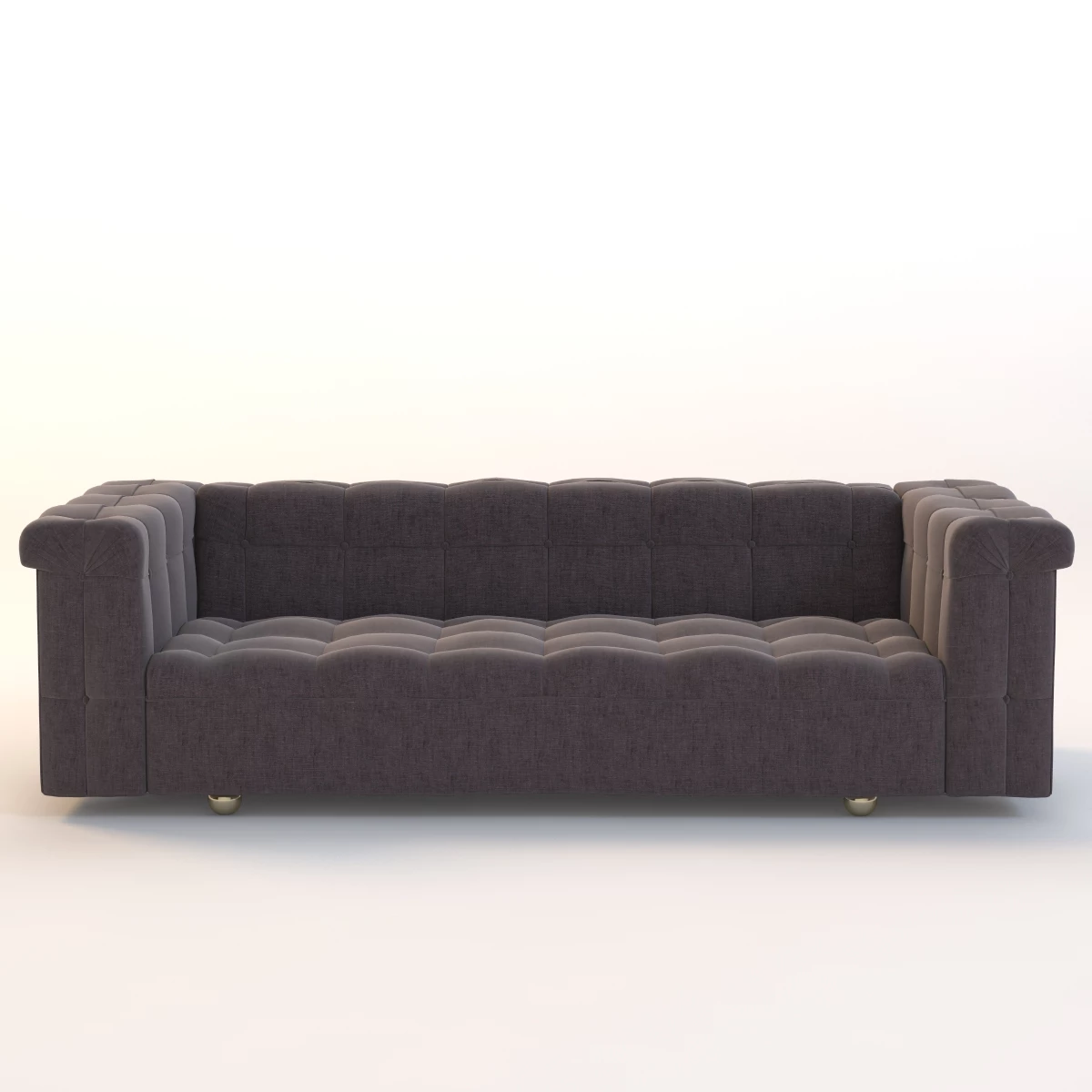 Dunbar Party Sofa 5407 by Edward Wormley 3D Model_015